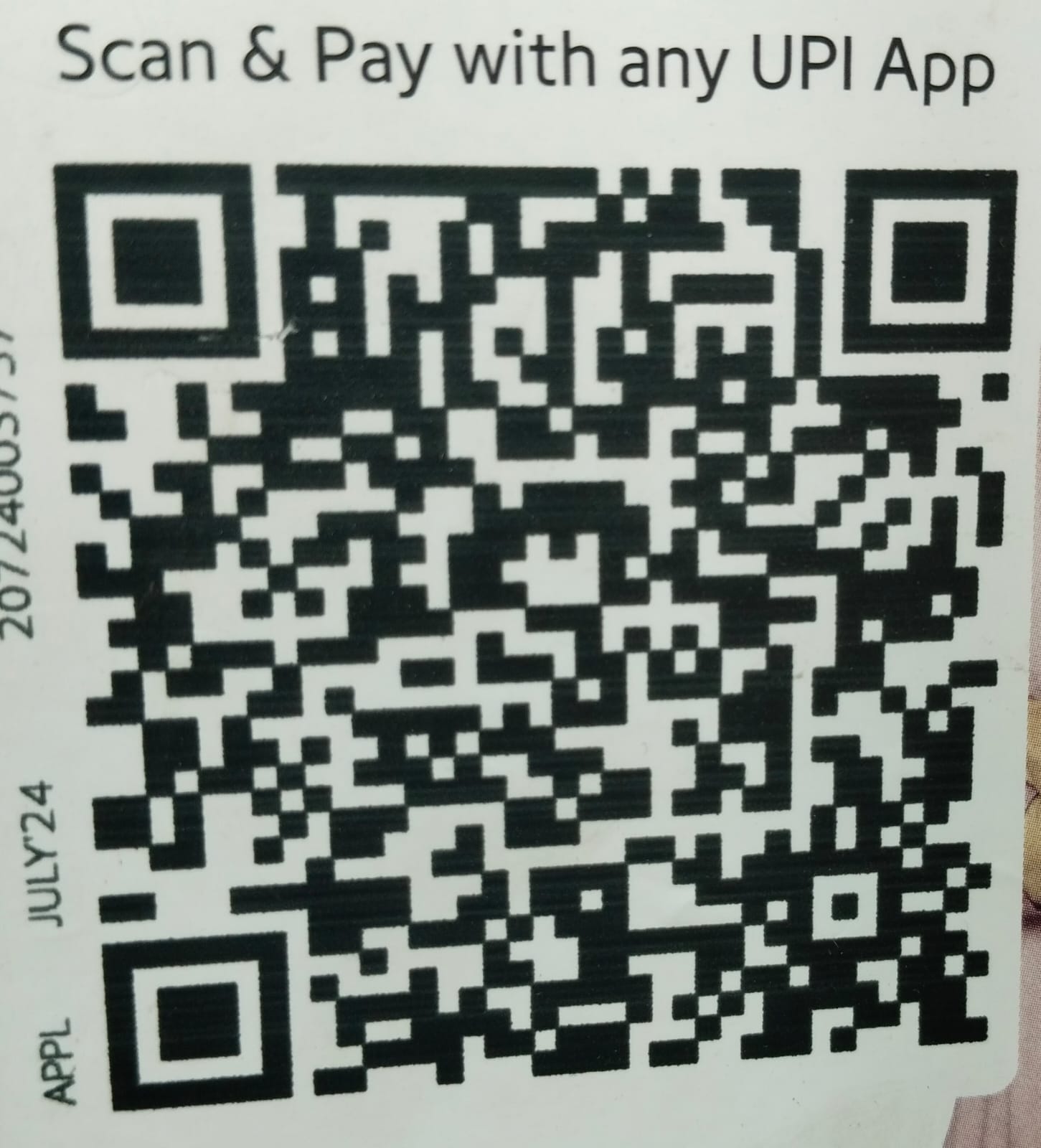 Payment QR Code